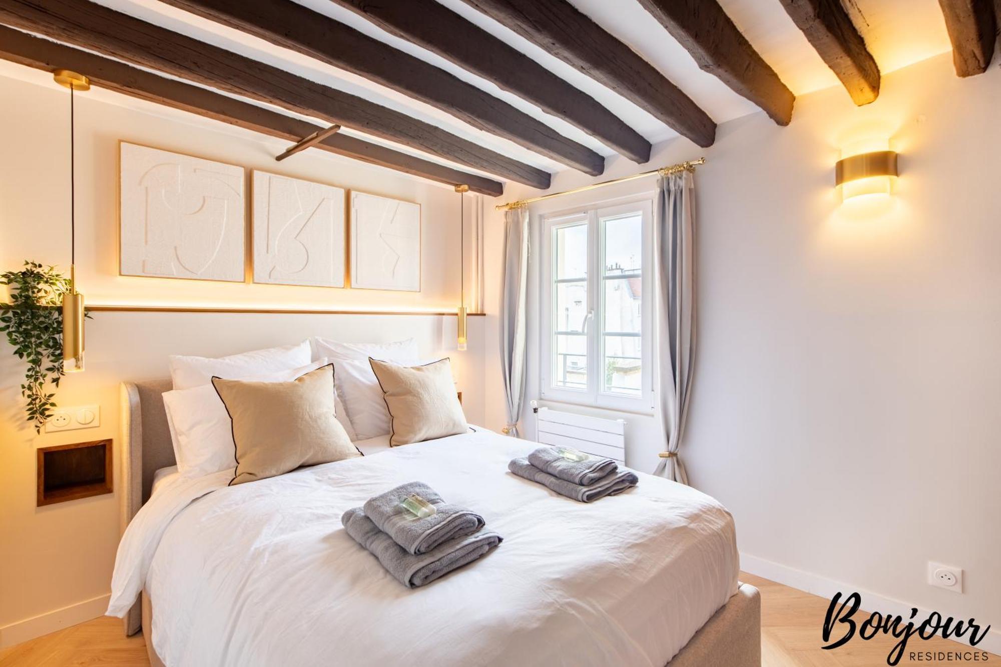 Super - Marais Designer One-bedroom - Free Parking Parijs